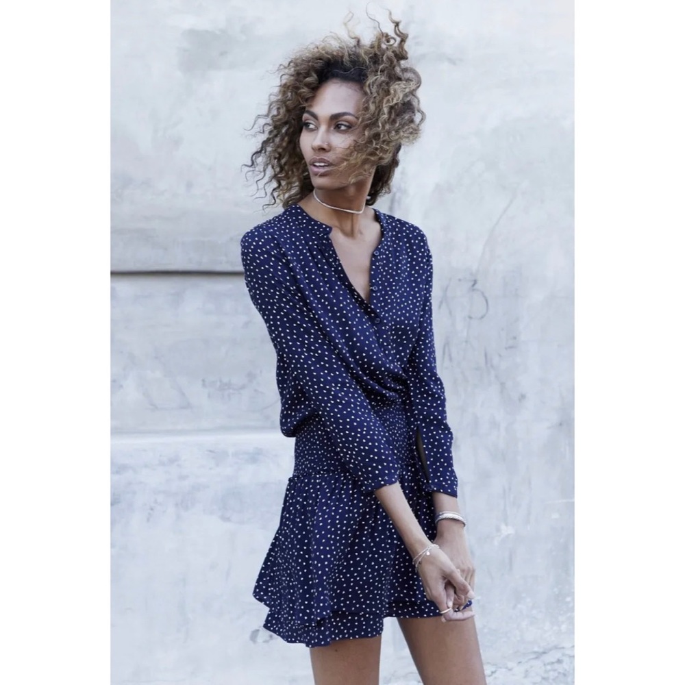 RAILS Juliette Mini in Navy Hearts